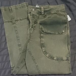 NWT We The Free Pants, Green, 12